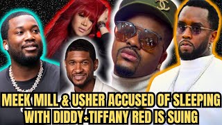 New lawsuit details Meek Mill amp Usher freakoff with DiddyTiffany Red is suing fullbreakdown [upl. by Dachy]