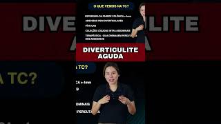 Diverticulite aguda O que procurar no TC shorts [upl. by Gladys443]