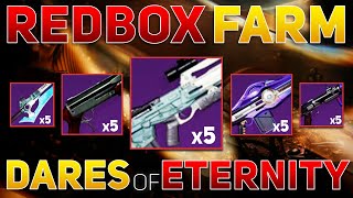 Dares of Eternity Deepsight Farm NEW Weapon Rolls  Destiny 2 Season of Plunder [upl. by Rabma722]