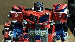 S1 Optimus Prime 12  Transformers Cybertron Leader Class Action Figure Review Redeux [upl. by Huan]