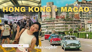 🇭🇰 4 days in Hong Kong vlog best food Macau day trip [upl. by Franci]