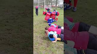 RUGBY RUCK DRILL [upl. by Clayberg364]