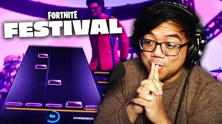 MY THOUGHTS ON FORTNITE FESTIVAL ROCK BAND 5 FORTNITE GAME [upl. by Nelrac415]