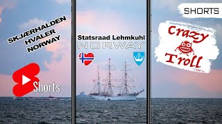 Statsraad Lehmkuhl NRK at Hvaler amp Skjærhalden Norway [upl. by Bolling688]