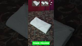 ENVELOPE FOLD TOWEL FOLDING DESIGN towelfolding towelart [upl. by Inafetse]