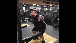 Eddie Hall Squat Problems eddiehall eddiehall bodybuilding squat teambeast strength [upl. by Esdras179]