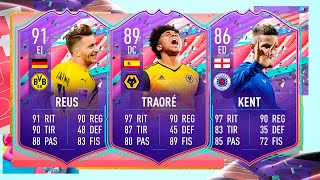 QUÉ MISILES 🚀 TRAORÉ 89  REUS 91  KENT 86 FUT BIRTHDAY REVIEW FIFA 21 Ultimate Team [upl. by Reade]