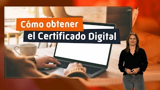 Cómo Obtener el Certificado Digital 🖥️ PASO a PASO 👌 [upl. by Tnairb]