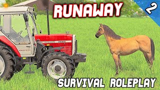 RUNAWAY  Survival Roleplay S3  Episode 2 [upl. by Etnovahs]