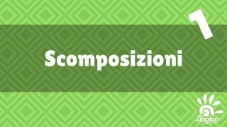 Scomposizioni  ripasso 1 [upl. by Leirol399]