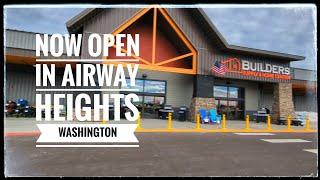 NOW Open in Airway Heights Washington  Builders Supply amp Home Center 👍 [upl. by Ransell]