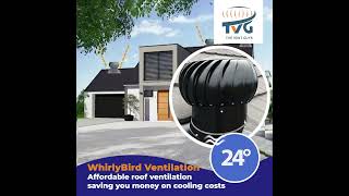 Whirlybird Roof Ventilation for your Home [upl. by Fen]