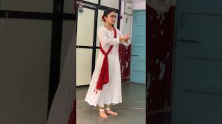 Amruta Khanvilkar Kathak Dance😍 amrutakhanvilkar kathak chandramukhi chandra marathiactress [upl. by Nivad]