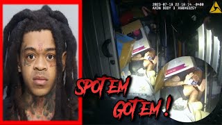 FLORIDA RAPPER SPOTEMGOTTEM CAUGHT HIDING IN SHED AFTER HIGH SPEED CHASE WITH GLOCK SWITCH [upl. by Olivier]