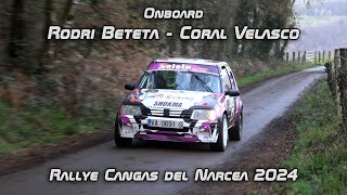 ONBOARD  Rodri Beteta  Coral Velasco  TC1 OPERAROSA  Rally Cangas del Narcea 2024 [upl. by Ocimad451]