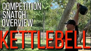 Kettlebell competition style snatch overview [upl. by Iden]