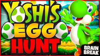 Yoshis Egg Hunt  Brain Break  Mario  Just Dance  Freeze Dance [upl. by Onida]