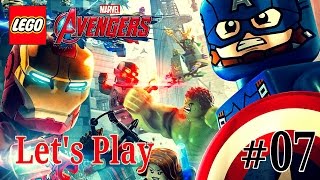 PS Vita  Lets Play LEGO Marvel Avengers  Hulkbuster VS Hulk  Ep 07 HD [upl. by Grizel951]