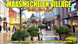 MAASMECHELEN VILLAGE  A GREAT SHOPPING OUTLET FOR BIG BRANDS  BLACK FRIDAY 2023 [upl. by Mclain604]