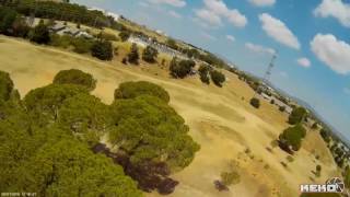 FPV Freestle Practice Pine Zone Always Acro Racing Between trees [upl. by Jeana]