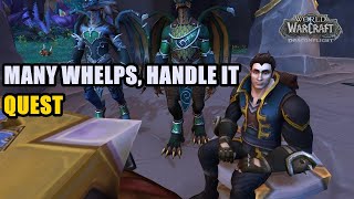 Many Whelps Handle It Quest WoW [upl. by Hanoj]