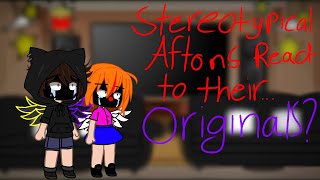 Stereotypical Aftons react to their originalsNot OGVideos nor Audios are not minePART 2 [upl. by Udall763]