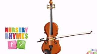 VIOLIN  Musical Instruments  Nursery Rhymes TV  Music For Kids [upl. by Yanffit]