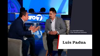 La Entrevista con Sadrach Santos a Luis Padua [upl. by Curkell]