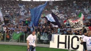 Finale Coppa Italia Vola Lazio Vola  Curva Nord [upl. by Suchta222]