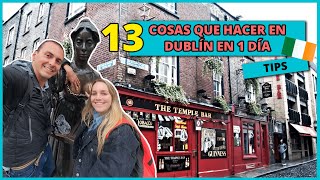 13 LUGARES QUE VER en DUBLÍN en 1 DÍA IRLANDA ☘️ ¿Qué hacer en Dublín [upl. by Areehs]