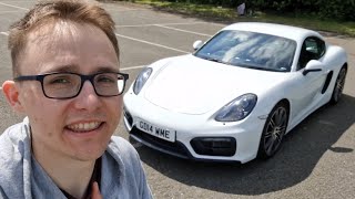 My Dream Porsche 981 Cayman GTS First Road Drive [upl. by Tom]