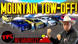 MEGA Ike New Tacoma Ranger Colorado Gladiator amp Frontier vs the Worlds Toughest Towing Test [upl. by Aylsworth451]