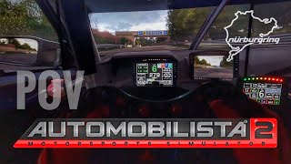 Automobilista 2  POV Drivers eye Helmet Cam GT3  Nurburgring Nordschleife VLN [upl. by Gleeson55]