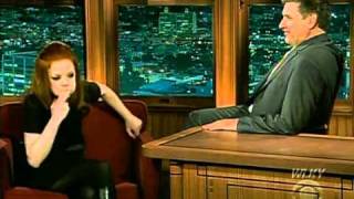 Shirley Manson  The Late Late Show with Craig Ferguson 20090212 [upl. by Dunham1]