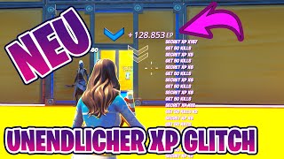 Die Schnellste Methode zum AUFLEVELN  Unendlicher XP Glitch Map Code  Fortnite [upl. by Sinnelg]