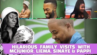 BBMZANSI SEASON 4 SINAYE MCJUNIOR LIEMA amp YOUNGPAPPIS FAMILY VISIT  GLORY ELIJAH [upl. by Robertson]