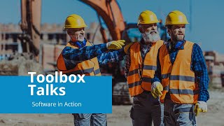 Toolbox Talks  Create amp Track All Safety Talks  BIS Software in Action [upl. by Nahsrad]