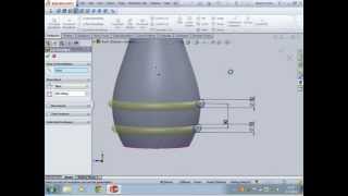 SolidWorks tutorial beginner  Absolute beginner 3 Stepbystep [upl. by Eberta]