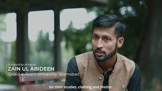 Student Scholarship Stories  QuaideAzam University  Dr Sadiq Foundation [upl. by Otreblasiul547]