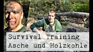 Survival Know How Asche Holzkohle verwendung Bushcraft know how [upl. by Bogie]