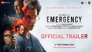 Emergency  Official Trailer  Kangana Ranaut Anupam K Shreyas T Milind S  In Cinemas 6th Sept [upl. by Aillicec565]