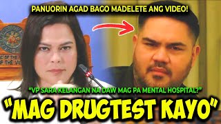 KAKAPASOK LANG NAGKAGULO NA VP SARA GIGIL NA SUMAGOT SA MGA YOUNG CROCS BALIW AT UNSTABLE NA DAW [upl. by Falda]