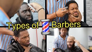 DIFFERENT TYPES OF BARBERS [upl. by Anilegnave422]