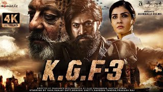 KGF Chapter 3 Trailer  Yash prabhash Raveena Tandon Prashanth neel [upl. by Bullough]