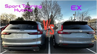 2023 crv ex vs sport touring hybrid [upl. by Daphie467]