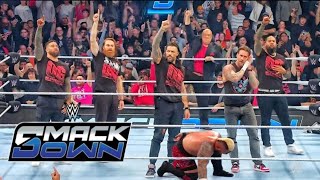 CM Punk And Paul Heyman Return And Join OG Bloodline  WWE SmackDown Highlights Today [upl. by Llorrad]