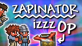 Terraria  1423 ZAPINATOR izzz OP the tool of deletion [upl. by Dame]