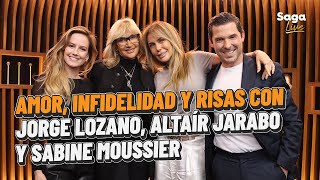 Jorge Lozano Altaír Jarabo y Sabine Revelaciones SIN CENSURA con Adela Micha  Saga Live [upl. by Anaxor243]