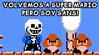 VOLVEMOS A SUPER MARIO BROS PERO SOY SANS EN EL MUNDO 5 [upl. by Lelah537]