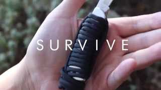 Paracord Projects How to use a paracord bracelet  Survival Gear [upl. by Addis215]